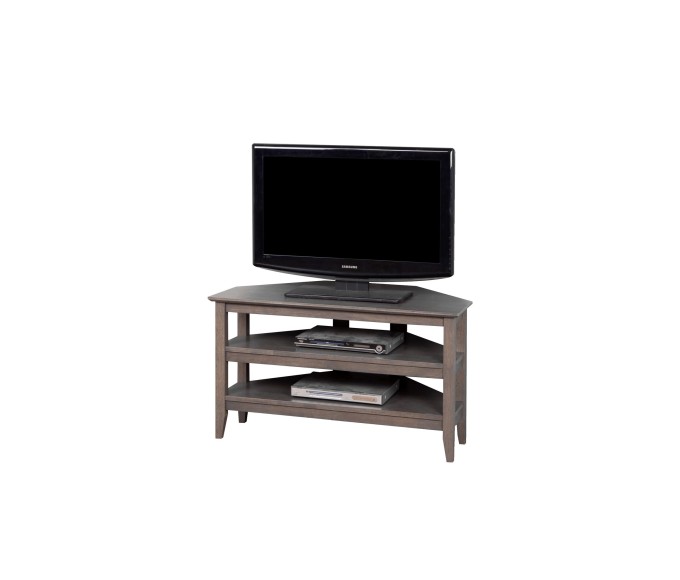 Quadra Corner TV Stand - Grey
